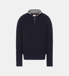 Pull camionneur en maille texturée Schott