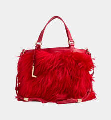 CAPSULE 150 ANS - Sac seau M Premier Flirt Fourrure Lancel