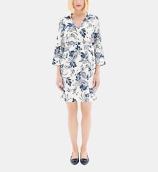 Robe rlaurane - Motif imprimé - Viscose lenzing ecovero - Coupe droite Caroll