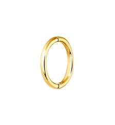 Boucle d’oreille à cerceau simple en or jaune 9K Aristocrazy