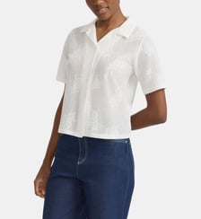 Chemise maui en jacquard Agnès b.