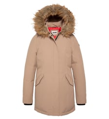 Parka à capuche bordée de fausse fourrure Schott