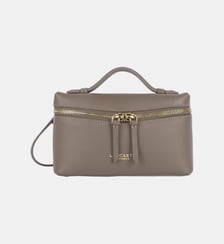 Sac à main boite Milano en cuir grainé Lancaster