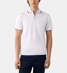 Polo Coupe Regular À Manches Courtes Mercerisé Hackett London