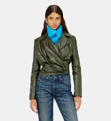 Veste drapée effet portefeuille Diesel