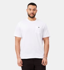 T-shirt coton avec poche poitrine Lacoste