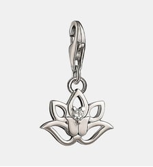 Pendentif Charm fleur de lotus Thomas Sabo
