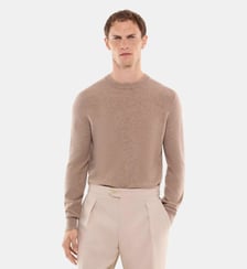 Pull col rond en cachemire Fursac