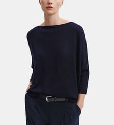 Pull oversize cachemire et soie Bompard