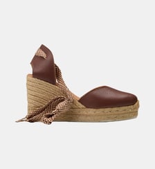 Espadrilles À Talons En Cuir Stan Maison 123