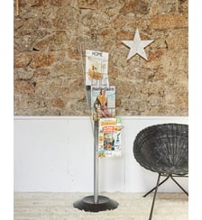 Porte-revues sur pied Marius N°254- Produit chiné Debongout