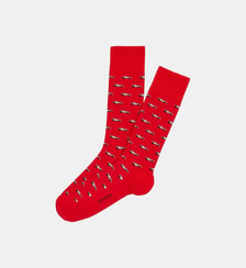 Chaussettes en coton - Formule 1 Rouge Arthur