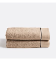 Lot 2 serviettes de toilette en coton peigné 700g/m2 La Redoute Interieurs