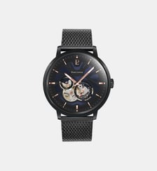 Montre automatique Trio Noir 335B469 Pierre Lannier