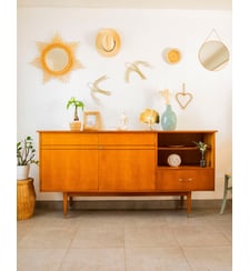 Grande enfilade en bois foncé Margaret N°459- Produit chiné Debongout