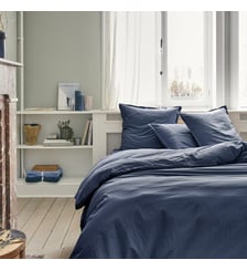 Parure de lit unie en coton, taies rectangles, TOUT DOUX Essix