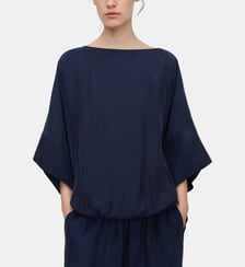 Blouse ample à ourlet bouffant Adolfo Dominguez