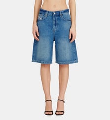 Short en denim à lavage propre Diesel