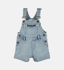 Salopette-short en jean Timberland
