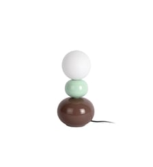 Lampe de Table Firenze Pellet - Brun chocolat - 10x10x26cm Leitmotiv
