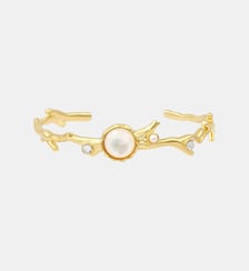 Bracelet jonc fin Océane  doré à l'or fin - Oceane Satellite