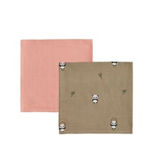 Lot de 2 mousselines en coton biologique OYOY