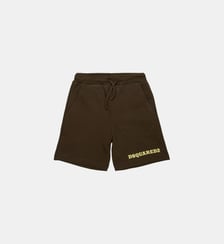 Short en molleton avec logo Dsquared2