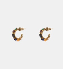 Boucles d'oreilles fines créoles   - Iancura Satellite