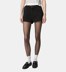 Short workwear en bull de coton Pinko