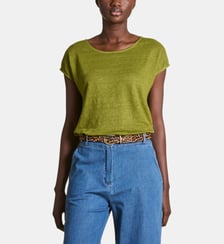 T-shirt en lin manches courtes La Fée Maraboutée