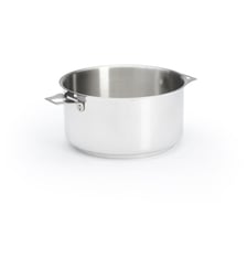 Casserole faitout TWISTY en inox D20 cm-Métal-Taille unique De Buyer
