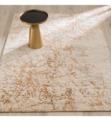 Tapis laine et Tencel™, noué main AM.PM