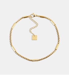 Chaîne de cheville Florette  en Acier doré Zag Bijoux