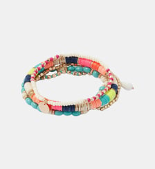 Set de 5 bracelets perles et sequins multicolore Balaboosté