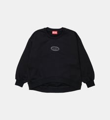 Sweat-shirt col rond avec logo Diesel Kids