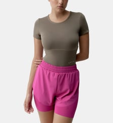 T-shirt de sport femme Aldina Manches courtes Born Living Yoga