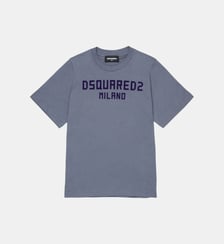 T-shirt avec logo imprimé sur la poitrine Dsquared2