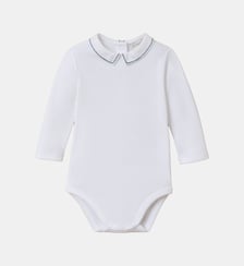 Body col droit brodé Bébé Cyrillus