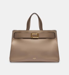 Sac à main carryall M en cuir Lancel