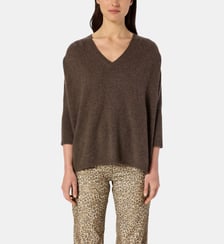 Pull V oversize en cachemire - ESMEE Gerard Darel