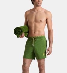 Maillot de bain bicolore Micro Ronde des Tortues Vilebrequin
