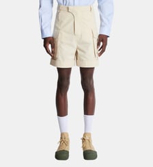 Bermuda cargo en coton Balmain