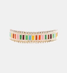 Bracelet reglable perles tissées colorées SAFIE Hipanema