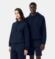 Sweatshirt à capuche molleton épais Lacoste