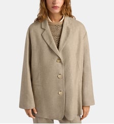 Veste candy en chevron de laine Momonì