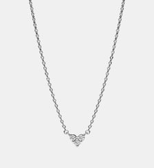 Collier Cœur Trois Pierres Pandora