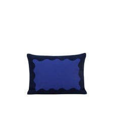 Housse De Coussin  Coton rebrodé d'une broderie bouclette Madura
