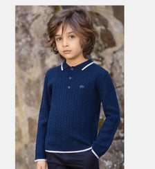Pull -  laine col pointu Tartine Et Chocolat