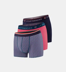 Lot de 3 boxers en coton Le Slip Francais