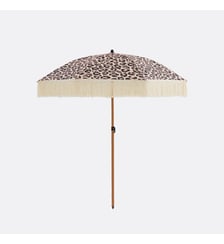 Parasol motif léopard, finition frangée La Redoute Interieurs